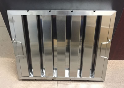Domestic rangehood filters