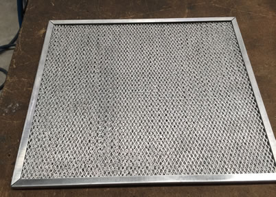 Domestic rangehood filters